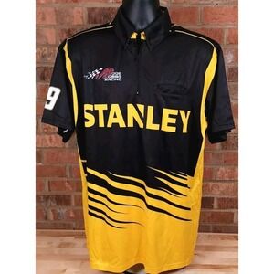 Joe‎ Gibbs Racing 19 Stanley Toyota Nascar Carl Edwards Team Large Crew Shirt
